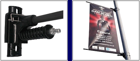 Euro Chieftain Lamp Column Banner System